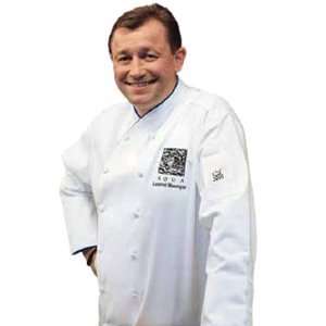Chef Revival J008 Chef Tex Poly Cotton Corporate Chef Jacket with Blue 