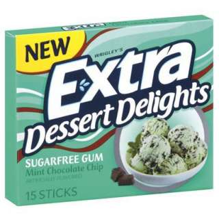   Sugar Free Mint Chocolate Chip Gum 15 ctOpens in a new window