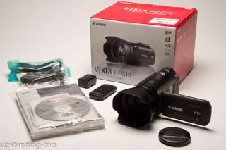 Canon Vixia HF G10 Camcorder 32 GB Internal Memory Video Camera 