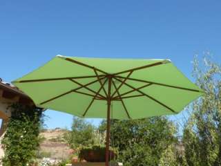 9ft Replacement Umbrella Canopy for 8 ribs. Lime.  