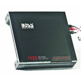 Boss PH1500M Phantom 1500 Watt Mosfet Monoblock Amplifier with Remote
