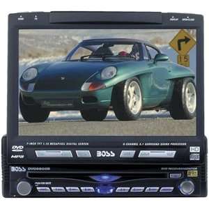  BOSS AUDIO DVD 9800B In dash DVD Player with 7 Motorized Flip 