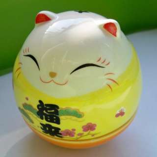 New Maneki Neko Lucky Cat Figurine Feng Shui Home Decor  