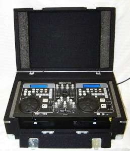 Gem Sound CDM 150 All In One DJ Mixer w/ Dual CD with case  
