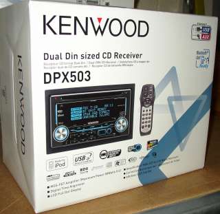 KENWOOD CD RECEIVER DOUBLE DIN DPX 503 DPX503 B  