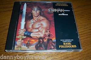 Conan The Destroyer NM CD Soundtrack Basil Poledouris  