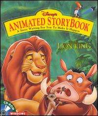   King Animated StoryBook PC CD kids animated movie based game  