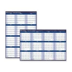  Brownline Laminated Yearly Wall Calendar (C177368) Office 