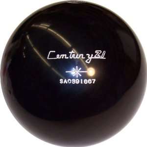  15 lb Century 21 Black Rubber Bowling Ball Sports 