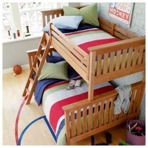   Bunk Beds Kids Twin   Over   Full Natural Simple Bunk Bed Home