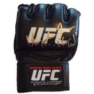Urijah The California Kid Faber Autographed UFC Official Fight Glove 