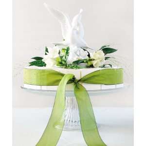  White Doves Wedding Cake Topper