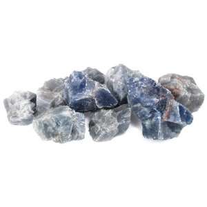  Untumbled Stones (1lb) Blue Calcite 