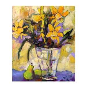   Glass Vase Still Life Giclee Poster Print by Ginette Callaway, 16x20