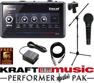 Exclusively at Kraft Music The Roland VP7 PERFORMER PAK gives you 