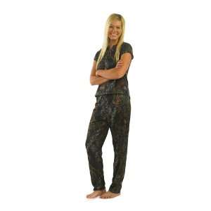  Mossy Oak Camo Pants and Henley Loungewear (L,L) Sports 