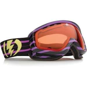  Electric Visual EGK Purple Stripe Orange Youth Goggles 