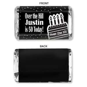  Over the Hill Cake Personalized Mini Candy Bar Wrapper 