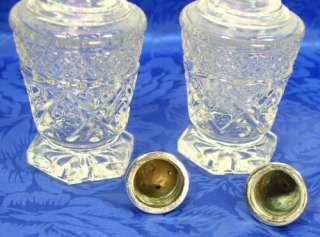 Imperial Glass Elegant Cape Cod Salt Pepper Shaker Set  