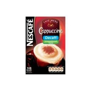 Nescafe Cappuccino Unsweetened & Decaffenated 2 box of 10 pks