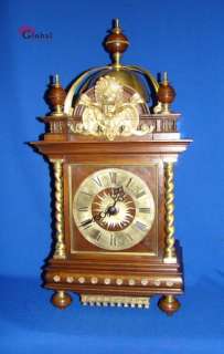 Most Beautiful Mantel Clock with Bronze Ornaments   