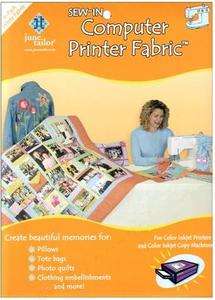   onto these fabric sheets using your color ink jet printer or copier