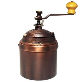 Home cafe kalita k2 vintage copper hand coffee grinder  