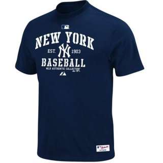   baseball style with this tee from Majestics MLB Authentic Collection