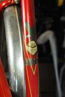 Vintage 1958 Columbia Fire Arrow middleweight bicycle Bike red  