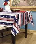 New Americana Tablecloths 60x84 Oblong 60x104 Oblong 70 Patriotic 