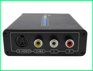   This product doesnt support simultaneous output of Composite Video