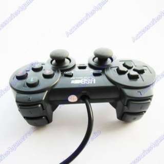 USB PC Computer Double Shock Game Controller Joystick Fast Shipping 