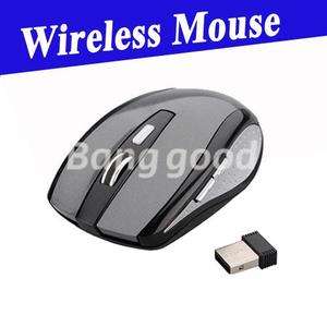 4GHz USB Wireless Cordless Optical Mouse Mice For Vista Win7 Macbook 