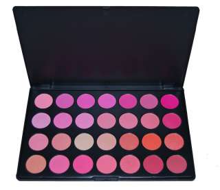 28 Color Makeup Cosmetic Blush Blusher Powder Palette  