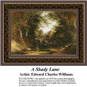  A Shady Lane, Cross Stitch Pattern PDF  Available 