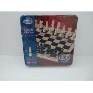  Pavillion Chess and Checkers Game Set 