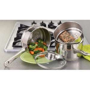  MIU France 4   Pc. Stainless Steel Steamer Set