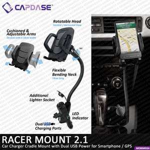 Capdase Car Lighter Cradle Mount Charger Mobile Phone Holder 