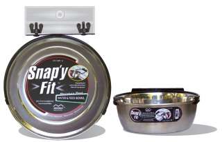 SNAPY FIT DOG PET CRATE WATER FEED BOWL SIZE 2qt NEW  