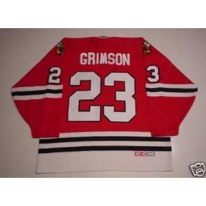   Grimson Chicago Blackhawks Jersey 1991 All Star Ccm
