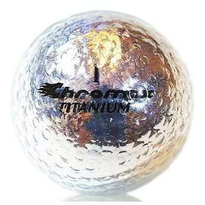 com Chromax Metallic Silver Ladies Golf Balls   Pack of 6 Golf Balls 