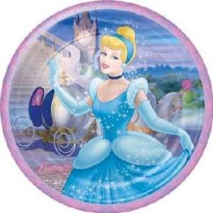  Cinderella Stardust Party 9 Dinner Plates 8 Pack Toys 