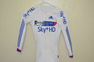 UCI Track World Cup Team Sky skinsuit long sleeve white Nalini Italy 