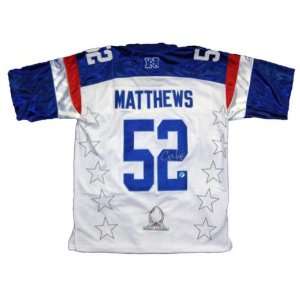   Clay Matthews Jersey   2010 Probowl   Autographed NFL Jerseys Sports