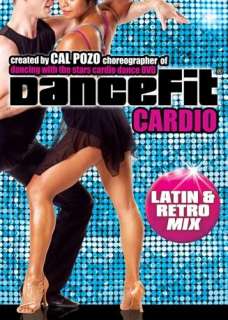 NEW DanceFit CARDIO SALSA SIZZLER + LATIN & RETRO DVDs + FREE Fitness 