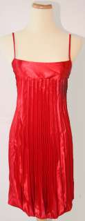 JESSICA McCLINTOCK $110 Red Short Day Party Dress NWT  