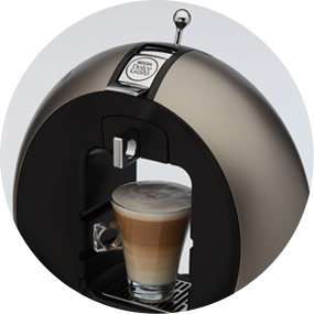   Coffee Machine, Titanium Nescafe Dolce Gusto by Krups Circolo Coffee