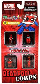 Marvel Deadpool Corps Minimates Box Set NYCC Exclusive *New*  