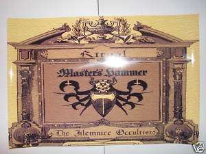 masters hammer poster black metal marduk death metal  