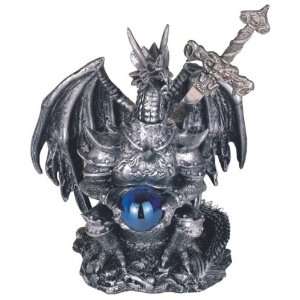 Dragon Collection With Sword Collectible Fantasy Decoration Figurine